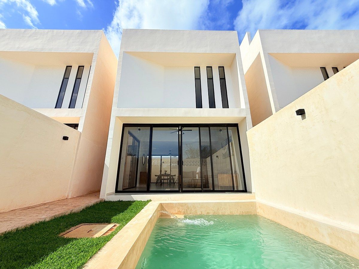 À VENDA VILLAS MOBILIADAS E EQUIPADAS EM CHUBURNA PUERTO, YUCATÁN, foto 1 de 20