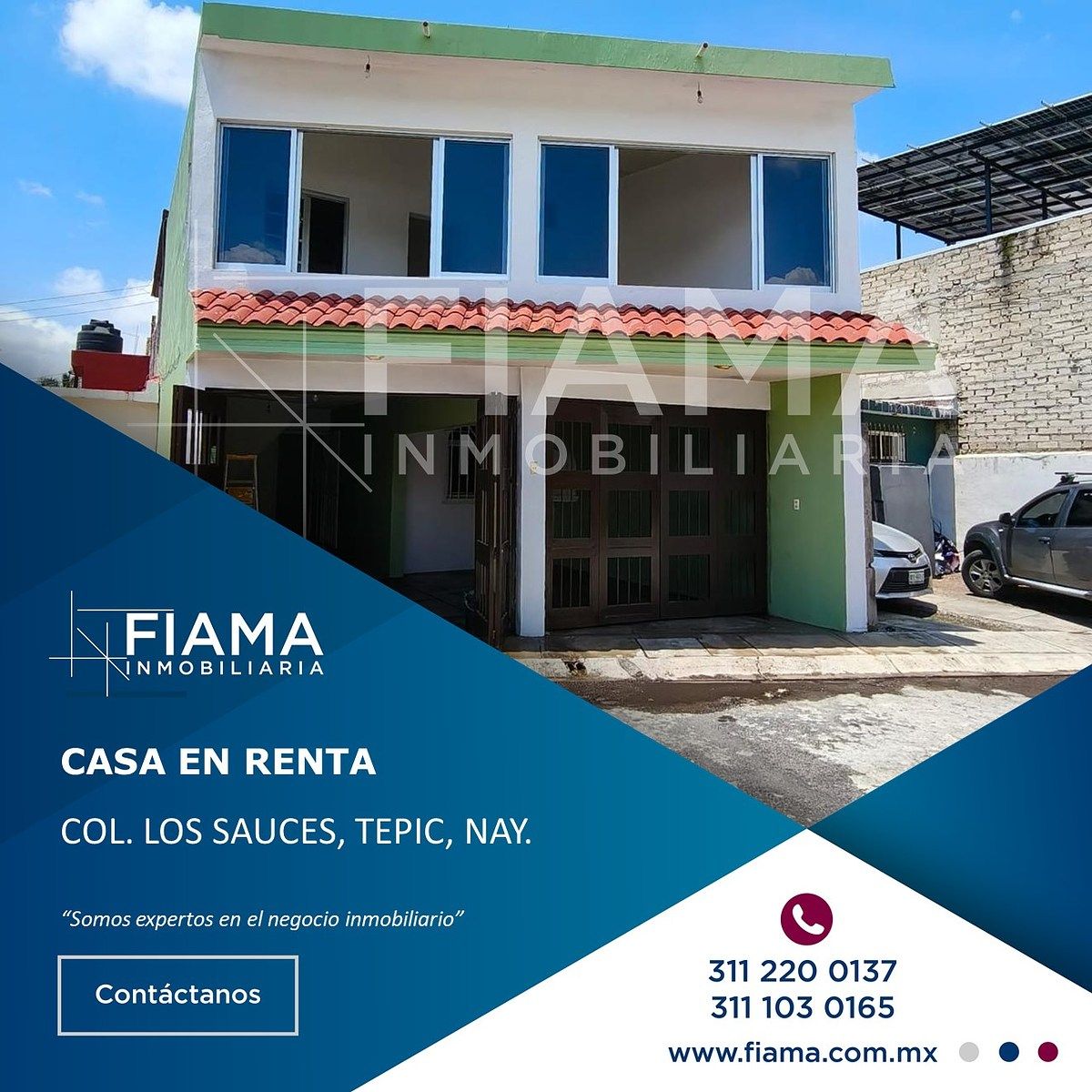 CASA EN RENTA EN COL. LOS SAUCES, TEPIC, NAYARIT., foto 1 de 25
