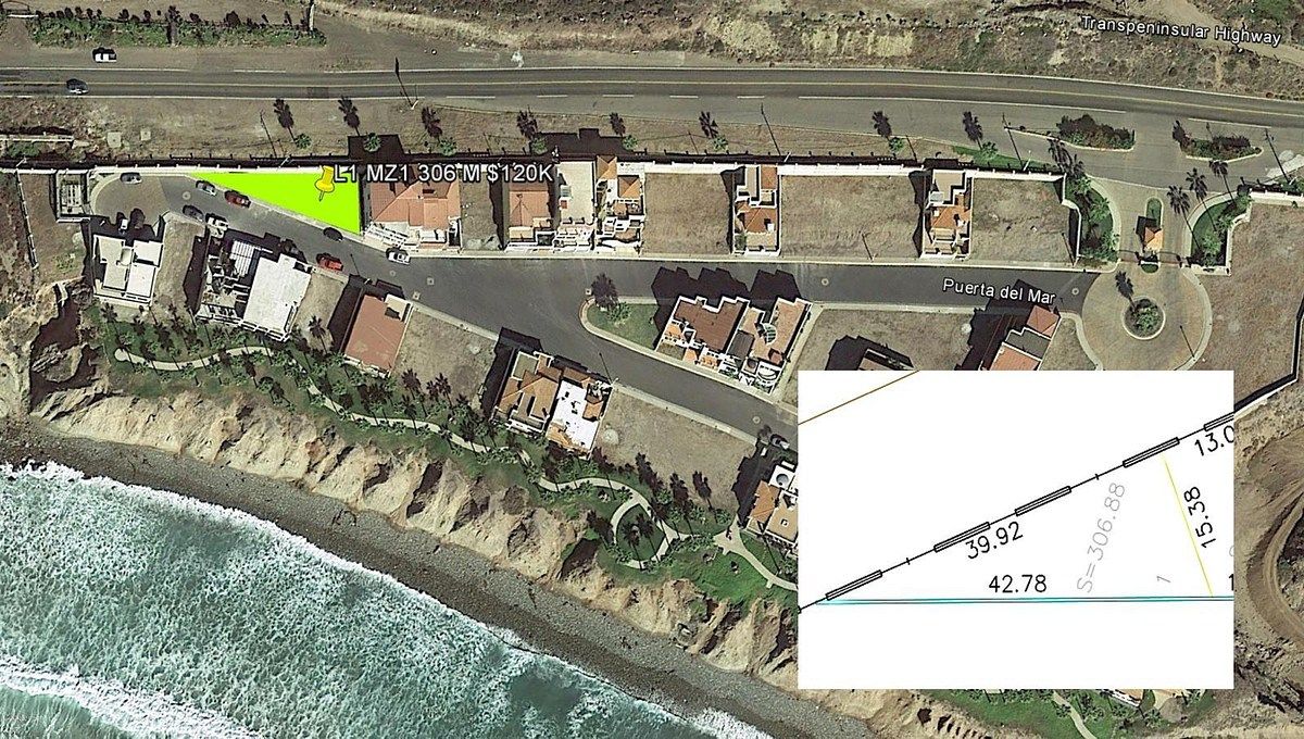 Lot in Puerta del Mar, Playas de Rosarito, photo 9 of 9