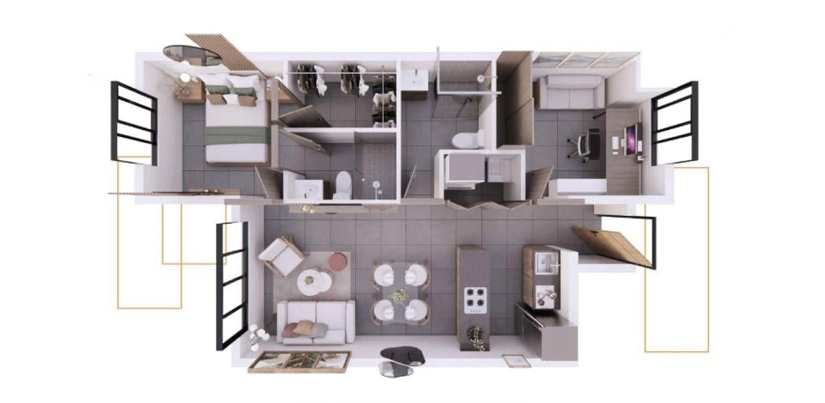 Apartamento em El Dean, Guadalajara, foto 3 de 17