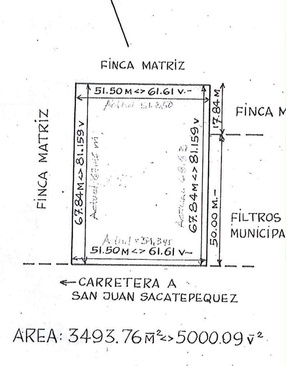EXCELENTE TERRENO EN VENTA SOBRE LA CALZADA SAN JUAN
