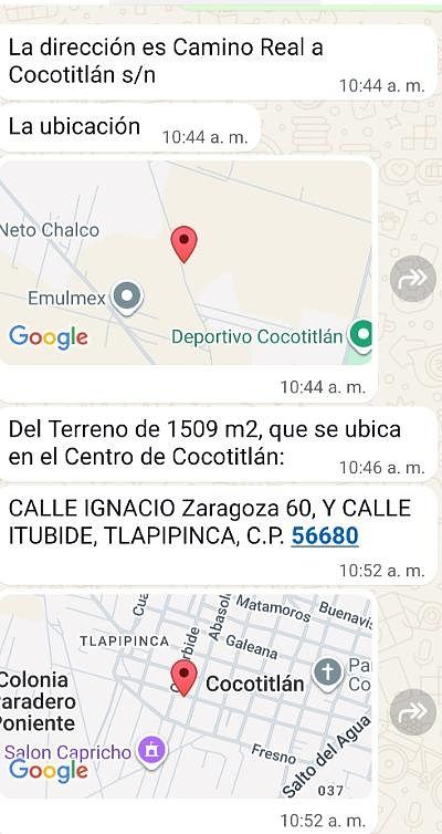 Lot in Tlapipinca, Cocotitlán, photo 2 of 6