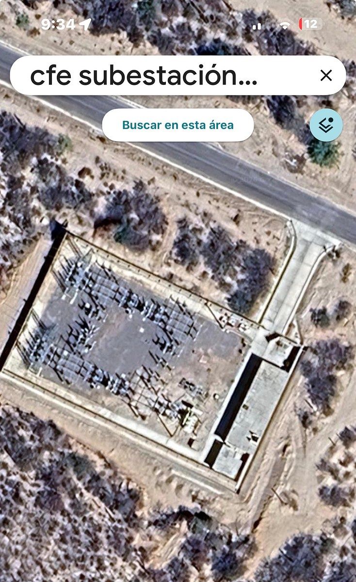 Subestación de  CFE, foto 1 de 24