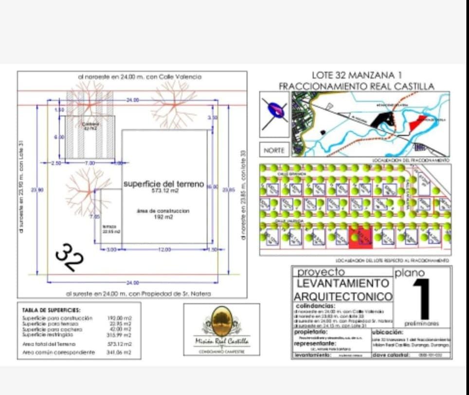 Lote em Misión Real Castilla, Durango, foto 5 de 5