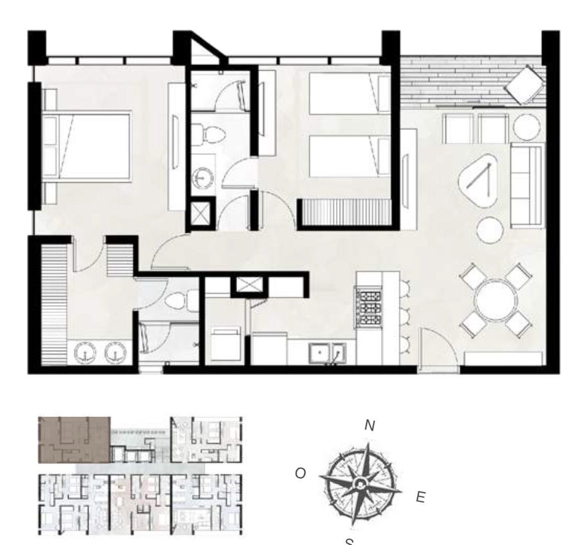 Apartamento em Bosques de La Huasteca, Santa Catarina, foto 2 de 30