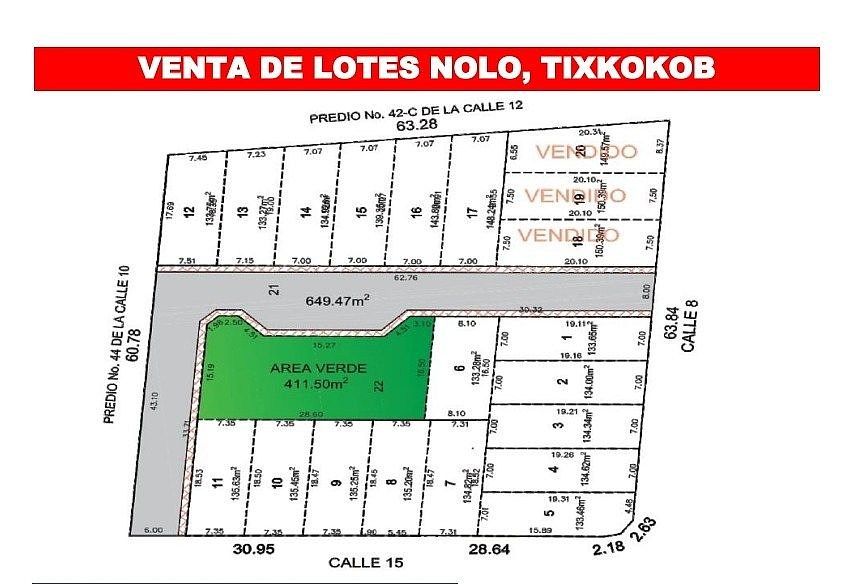 TERRENOS EN VENTA EN NOLO (TIXKOKOB) YUCATÁN - foto 2