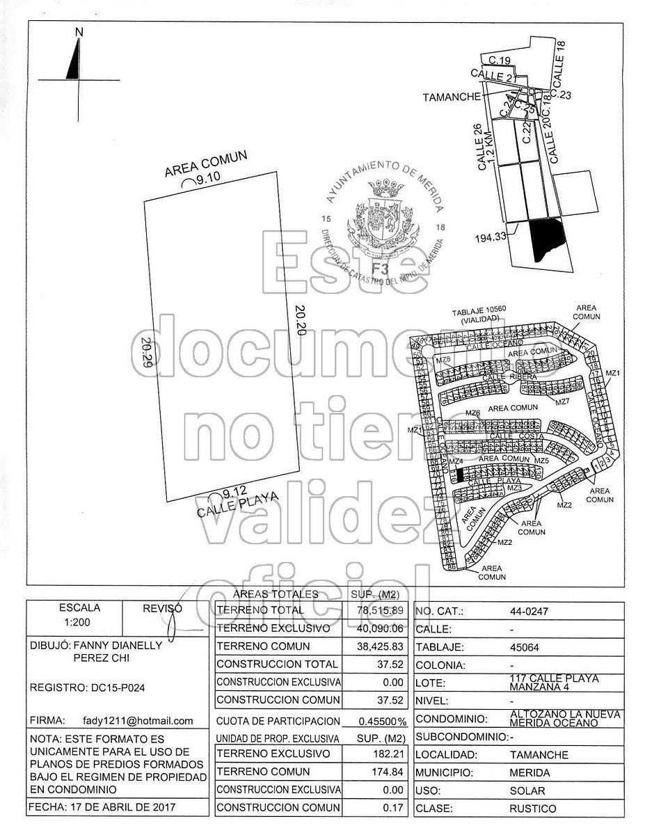 Lot in Altozano, Mérida, photo 16 of 16