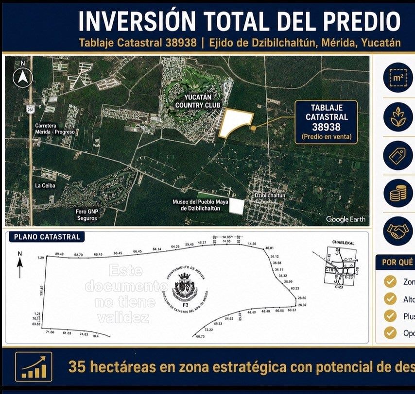 Lote em Chablekal, Mérida, foto 5 de 12