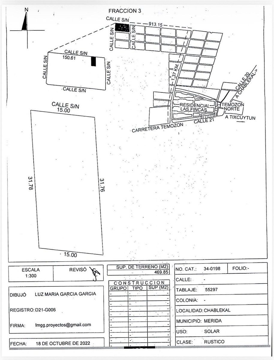 Lote em Temozón Norte, Mérida, foto 4 de 4