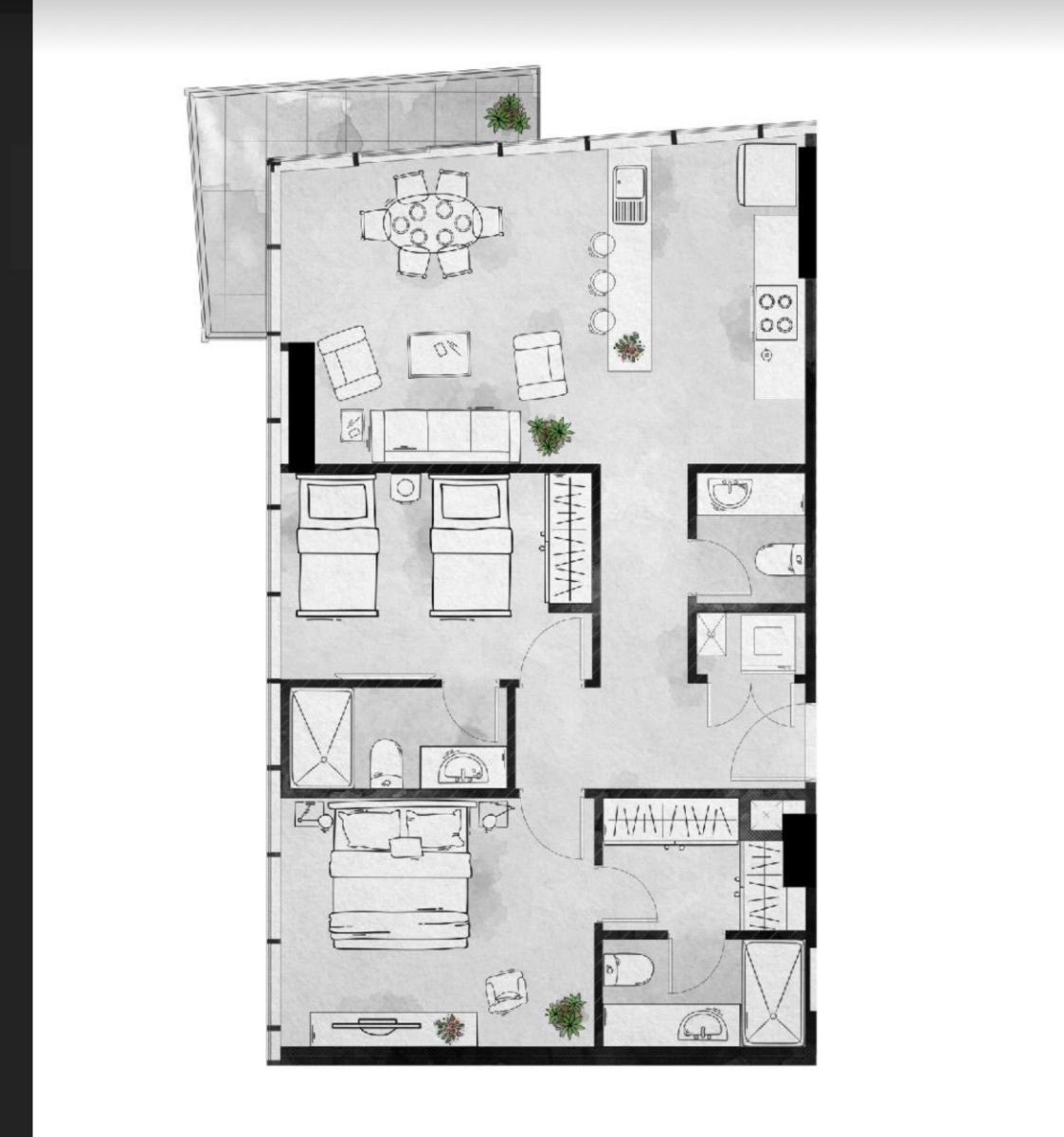 Apartamento em Santa María, Monterrey, foto 37 de 37