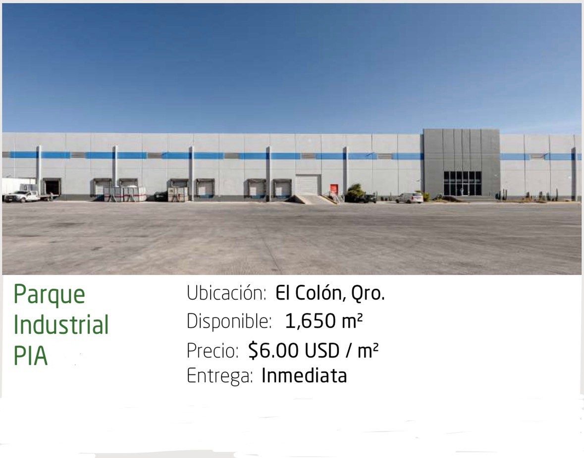 Nave industrial PIA (Aeropuerto) con kvas según disponibilidad y requerimiento, foto 1 de 5