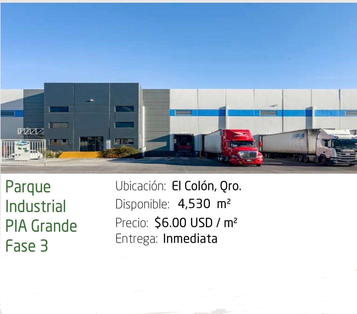 Nave industrial PIA (Aeropuerto) con kvas según disponibilidad y requerimiento, foto 1 de 3