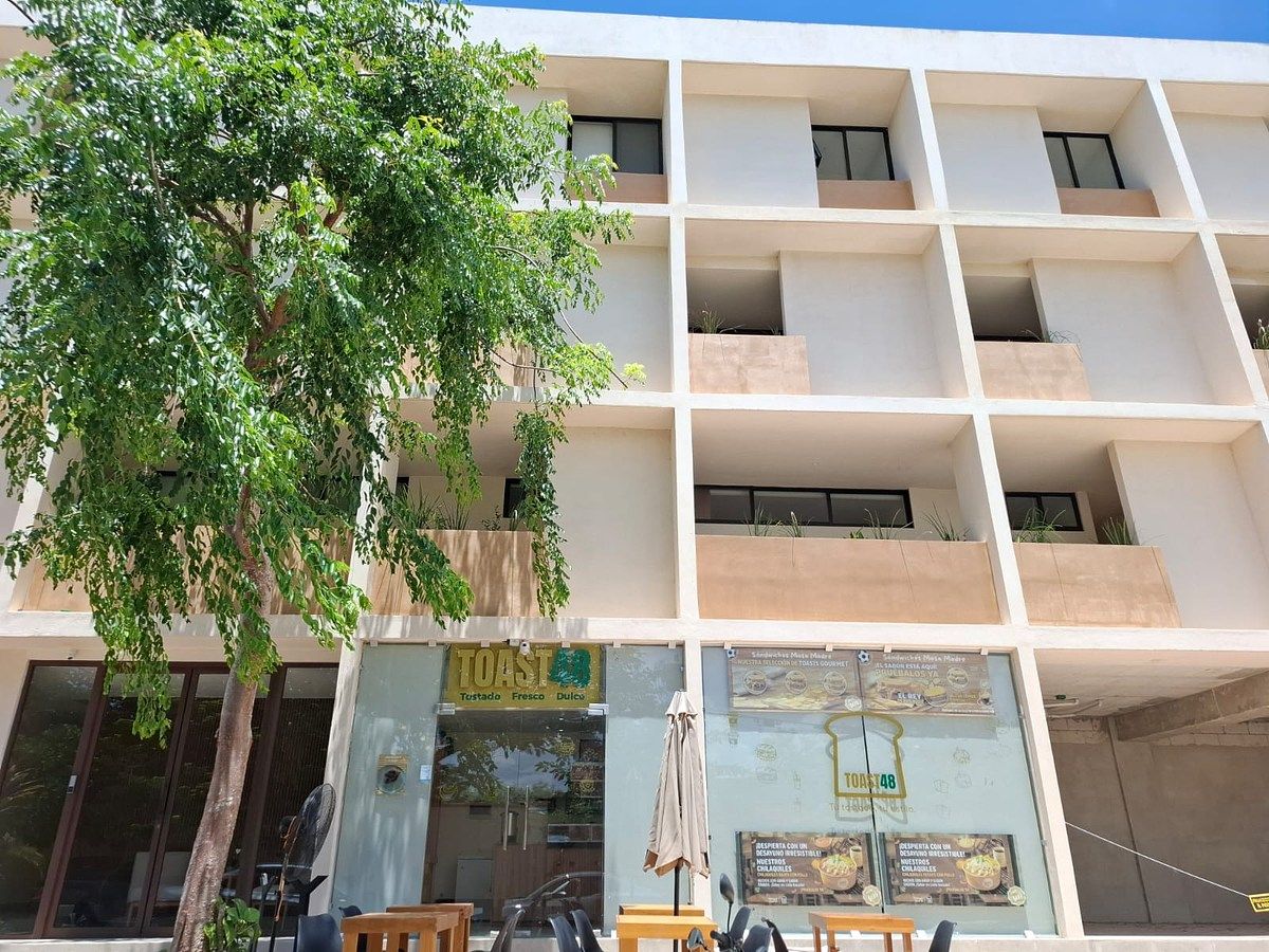 Departamento de 1 Recámara en 2 Niveles con Bodega | Temozón Park, Mérida, foto 1 de 24