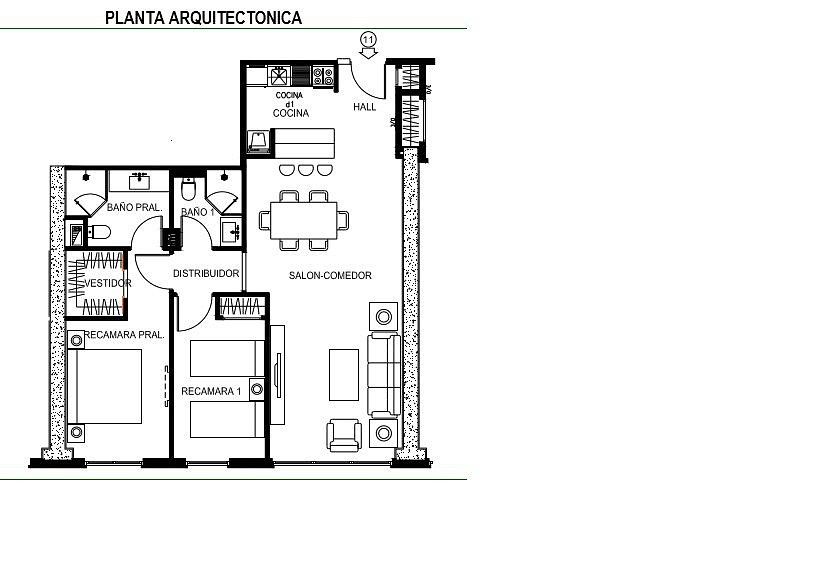 Apartamento em Anáhuac I Sección, Miguel Hidalgo, foto 13 de 25