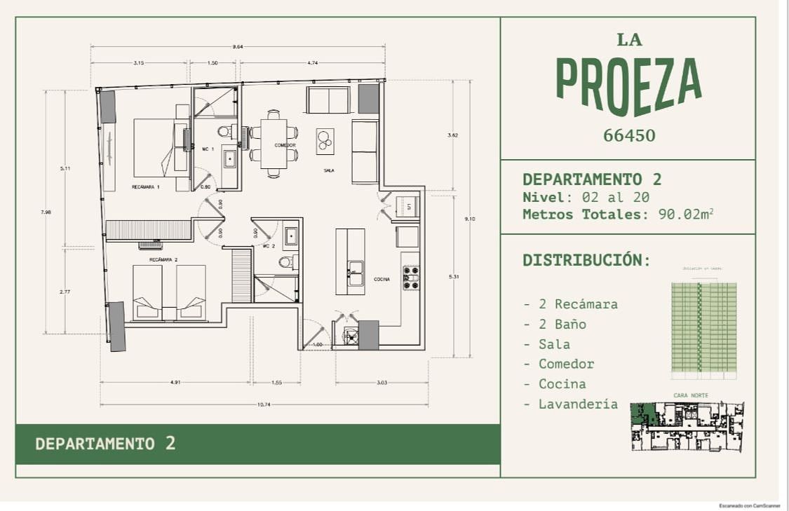 Departamento en Potrero Anáhuac, San Nicolás de los Garza, foto 4 de 14
