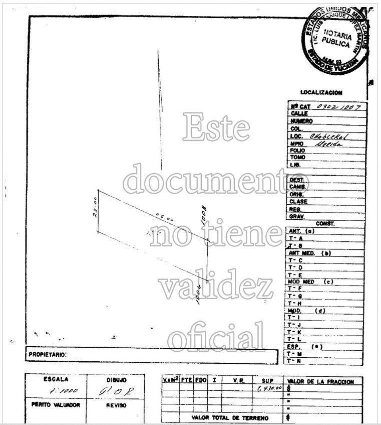 Land for Sale in Chablekal behind Ceiba II, photo 1 of 4