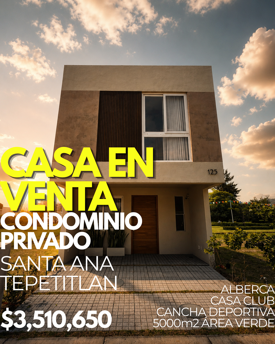Estrena casa en Santa Ana Tepetitlán, foto 1 de 45