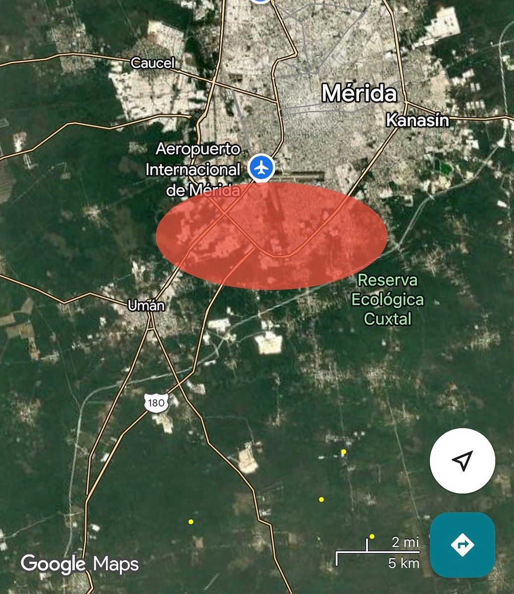 Opportunity for land for sale on PERIFÉRICO SUR Mérida near DIMMSA, photo 1 of 2