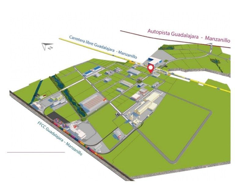 Lot in Centro Logistico Jalisco Area Industrial, Acatlán de Juárez, photo 2 of 4