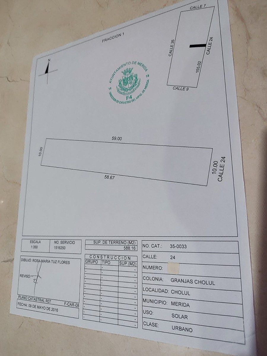 Lote em Cholul, Mérida, foto 2 de 3