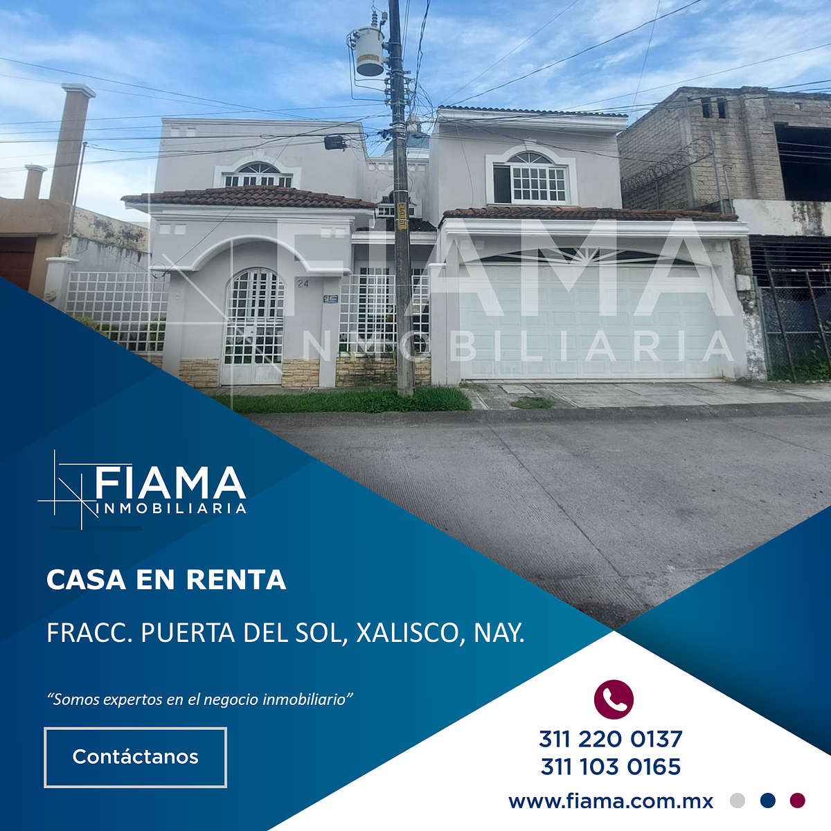 CASA EN RENTA EN FRACC. PUERTA DEL SOL, TEPIC, NAYARIT.  (F), foto 1 de 11