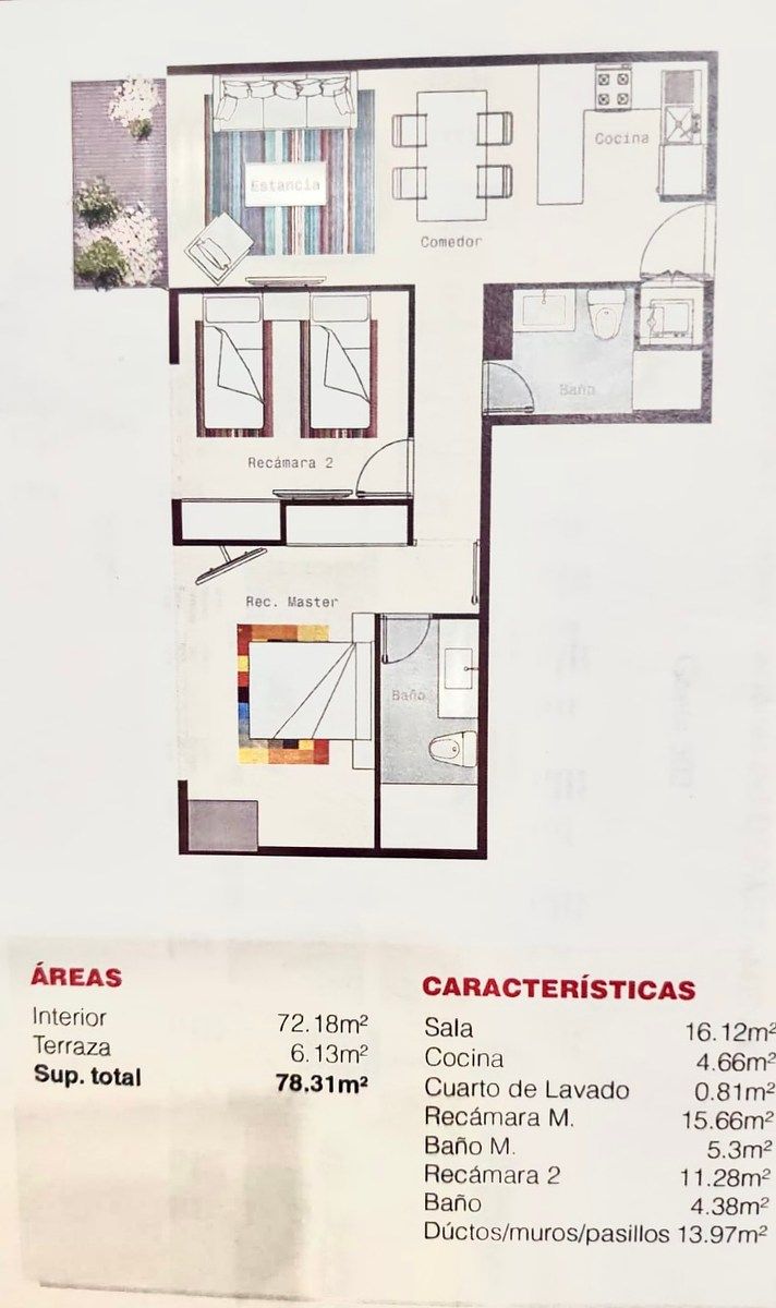 Departamento en Ladrillera, Monterrey, foto 5 de 13