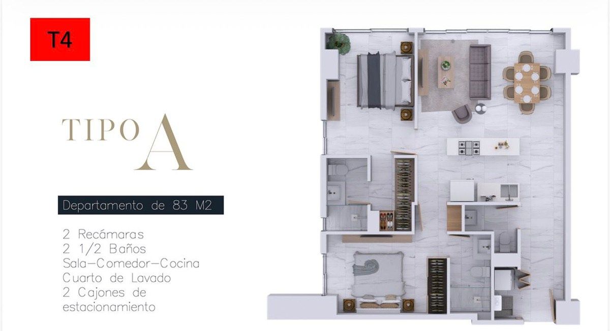 Apartamento em Jardines Del Sol, Zapopan, foto 3 de 31