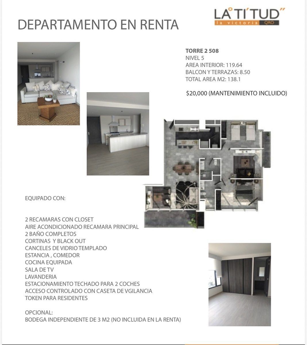 Apartment in Constituyentes, Querétaro, photo 14 of 16