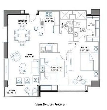 Apartamento en Zona 10, Guatemala, foto 9 de 10
