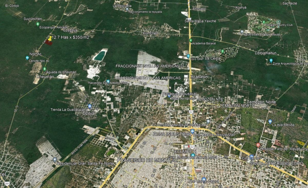 Lote em Dzityá, Mérida, foto 2 de 12