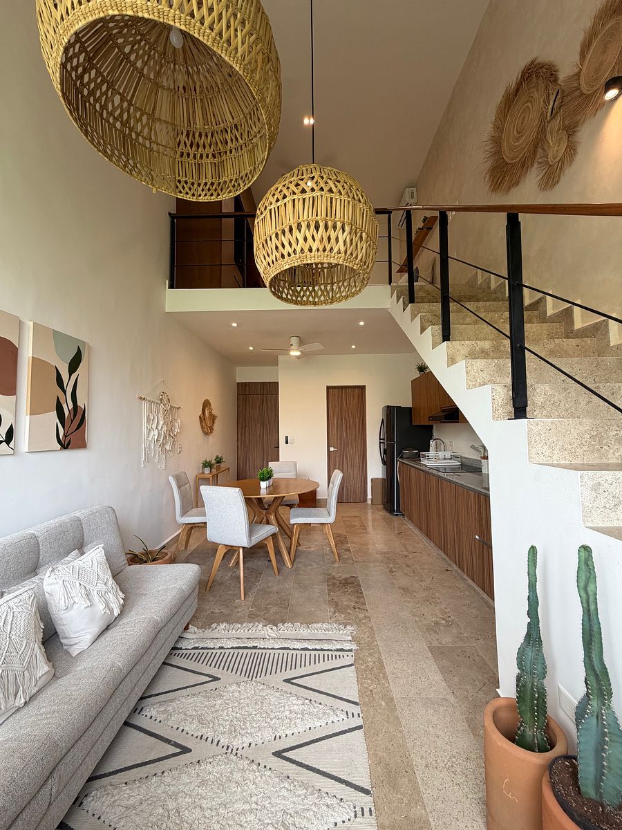 DEPTO EN VENTA| TIPO LOFT EN TEMOZON PARK| AMUEBLADO, foto 1 de 28