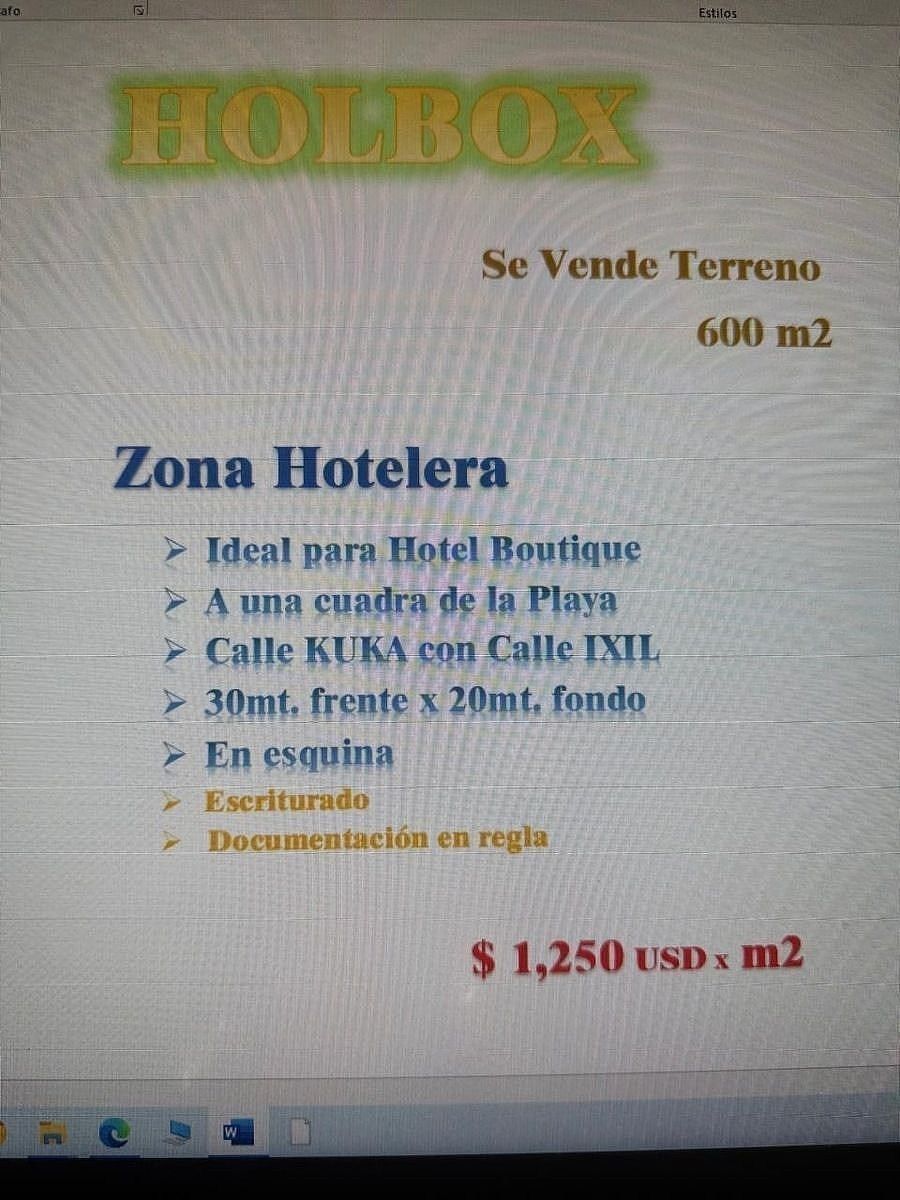 Terreno en Isla de Holbox, Lázaro Cárdenas, foto 3 de 10