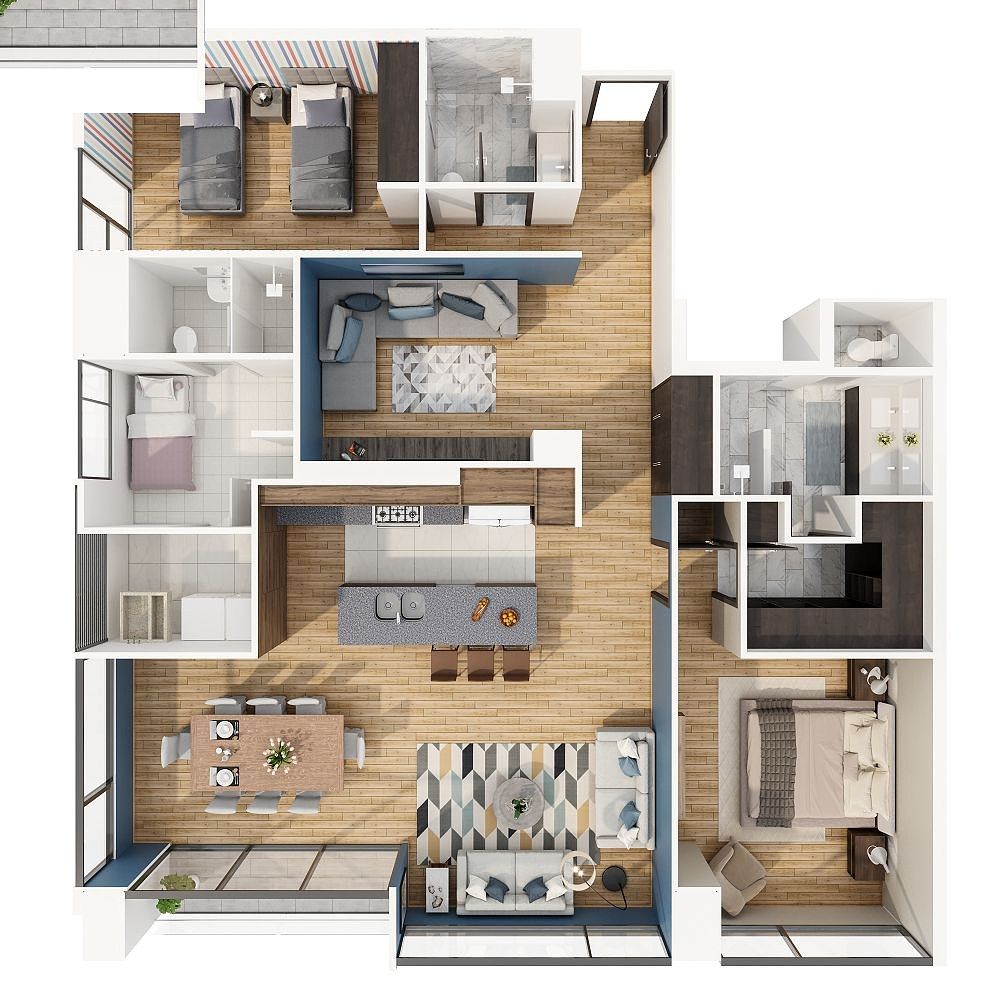 Apartamento em Lomas de Vista Hermosa, Cuajimalpa de Morelos, foto 3 de 22