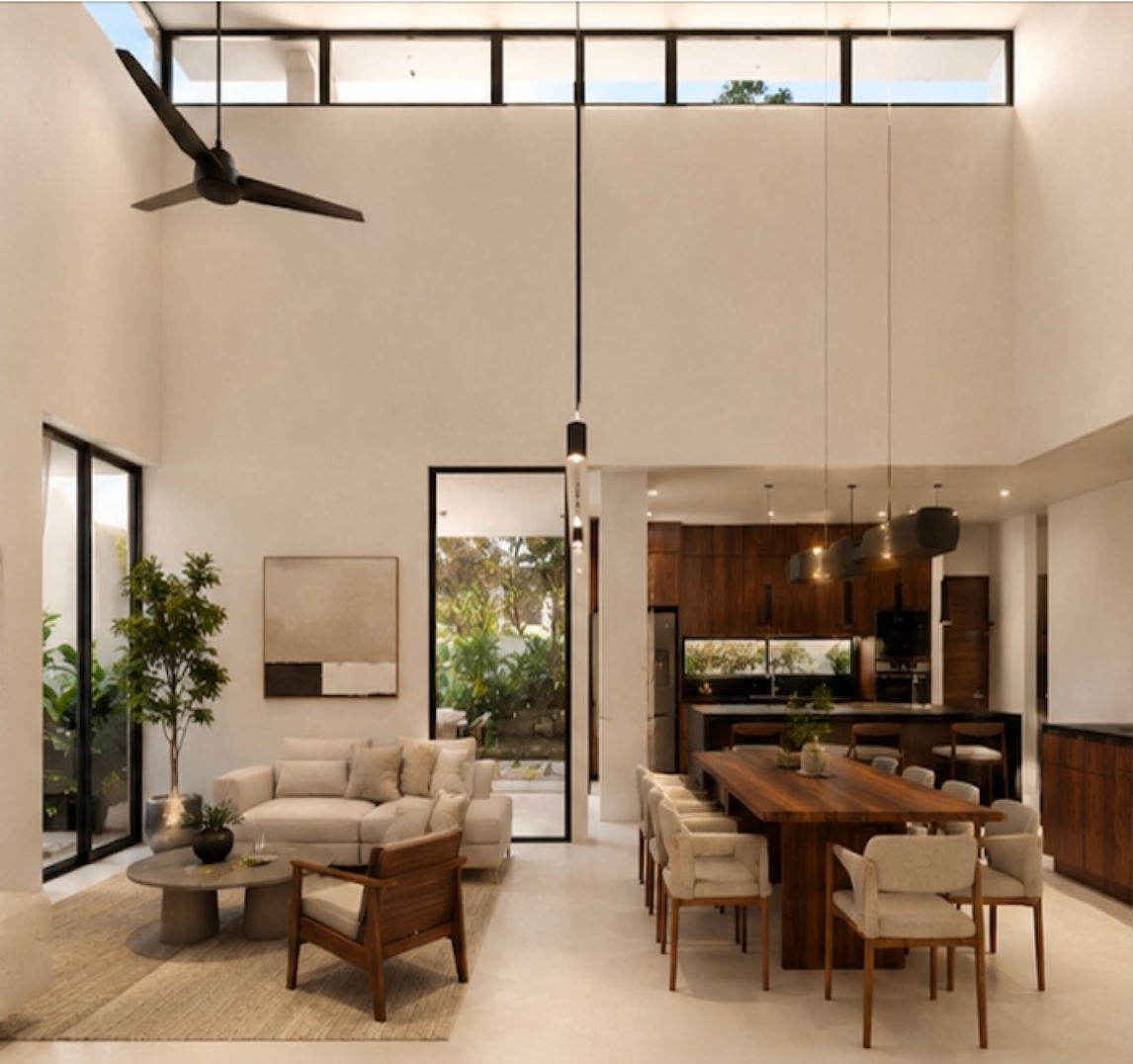 CASA DE UNA PLANTA EN VENTA EN MERIDA, YUCATAN EN UNICA LIVING - foto 2