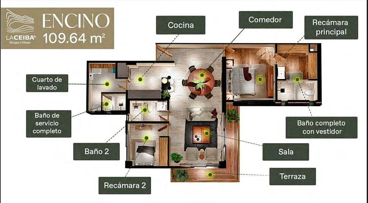 Departamento en El Campanario, Querétaro, foto 15 de 30
