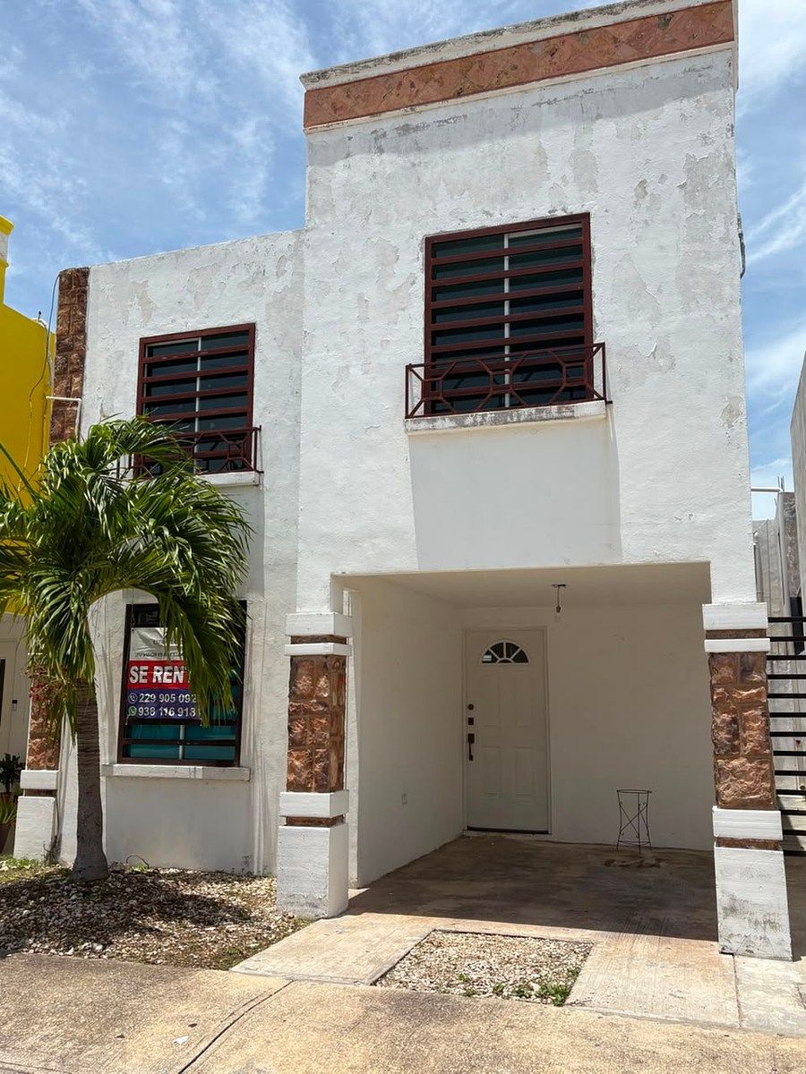 HOUSE FOR RENT, 3 BEDROOMS, CD DEL CARMEN, CAMPECHE, photo 1 of 13