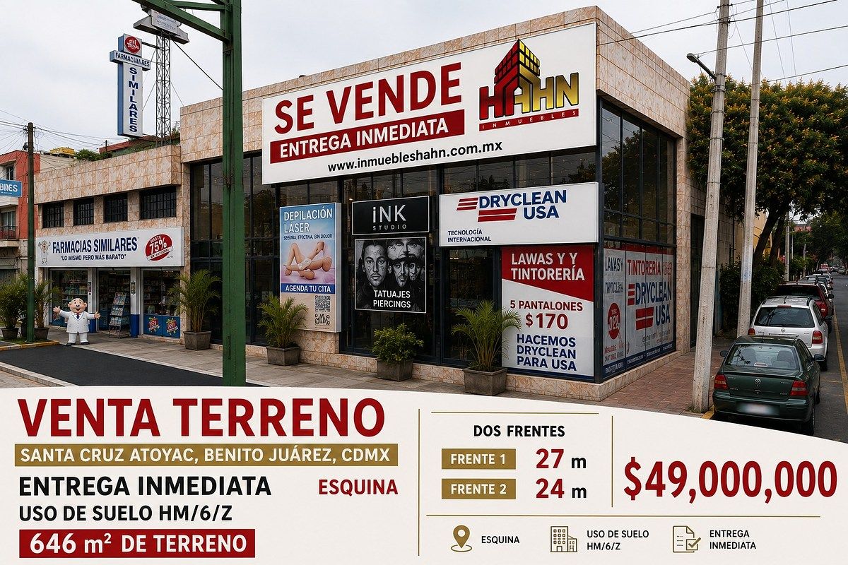 Santa Cruz Atoyac | Benito Juárez | CDMX | Commercial Building for Sale, photo 1 of 10