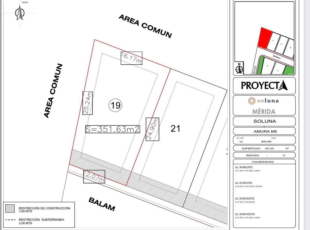 Lot in Temozón Norte, Mérida, photo 13 of 13