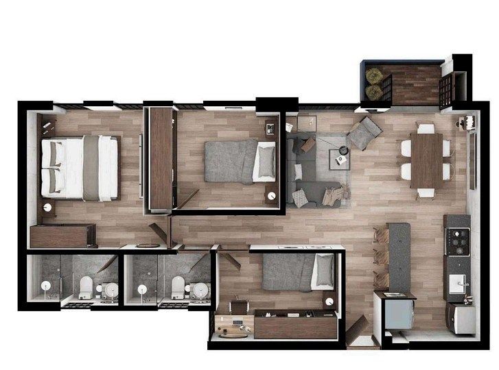 Apartamento em Escandón I Sección, Miguel Hidalgo, foto 3 de 12