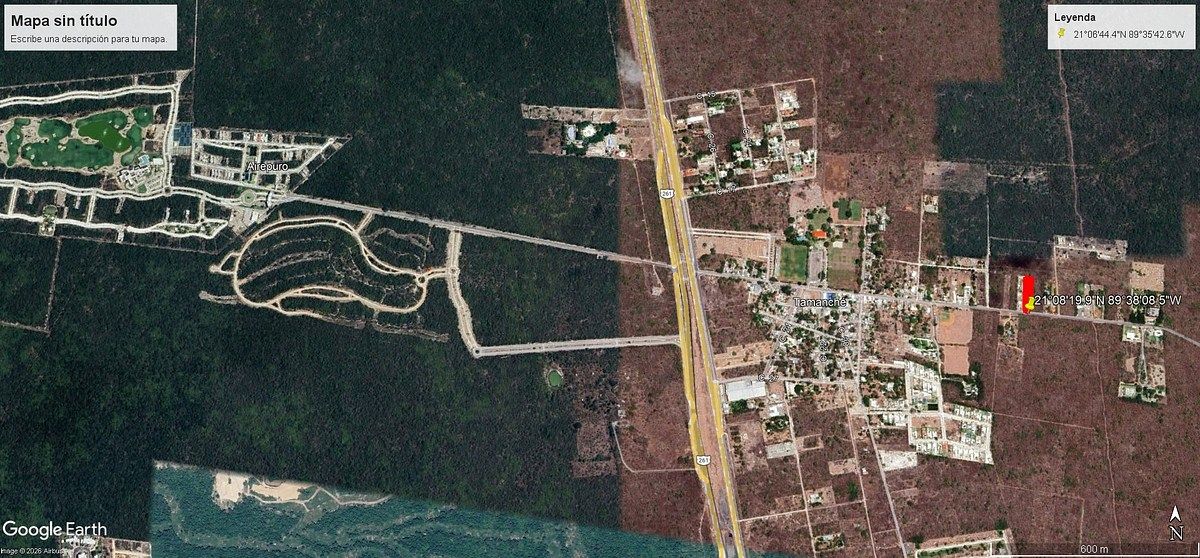 Lote em Tamanché, Mérida, foto 2 de 9