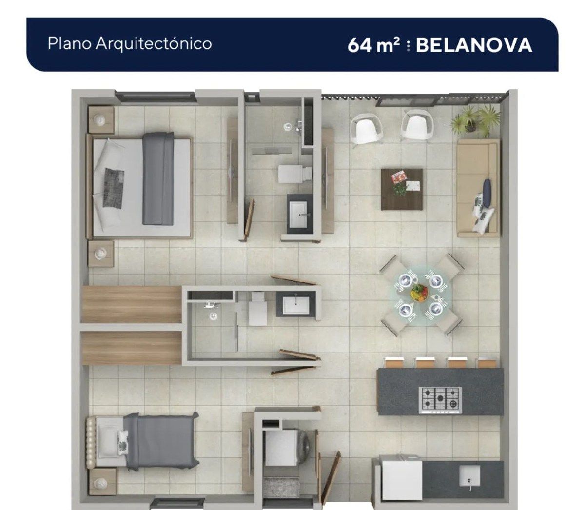 Apartment in Francisco Sarabia, Zapopan, photo 17 of 19