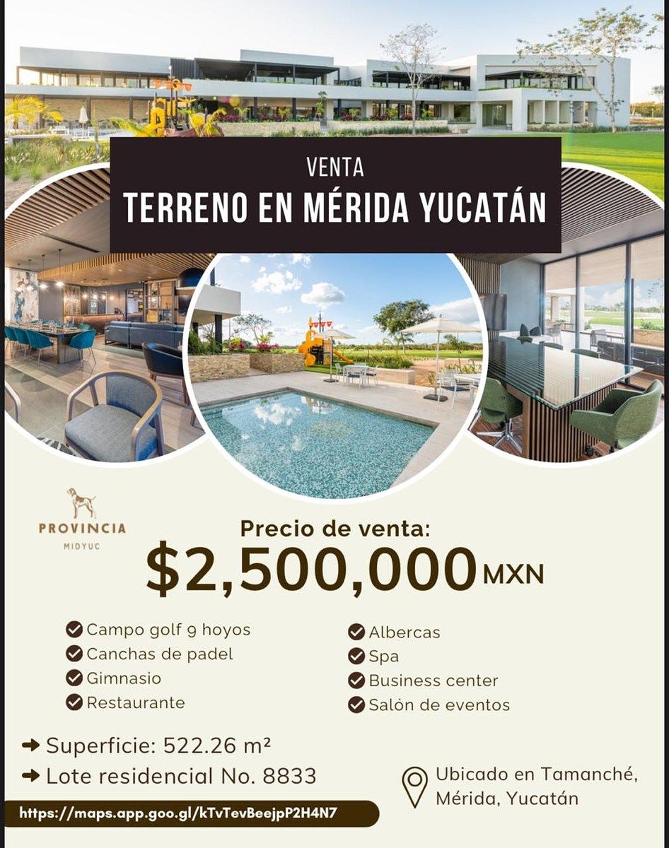 Lote em Tamanché, Mérida, foto 15 de 15