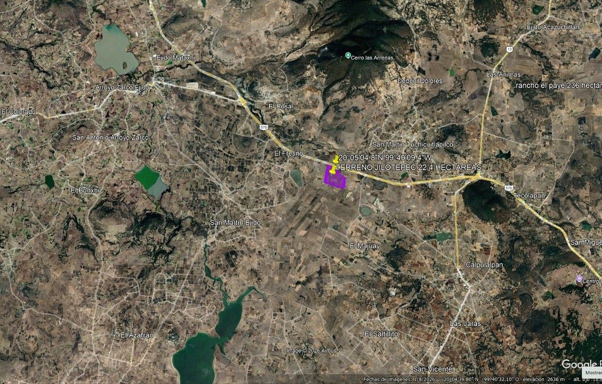 TERRENO EN VENTA — SOBRE AUTOPISTA MÉXICO–QUERÉTARO (57) KM 111 — JILOTEPEC, ED - foto 4