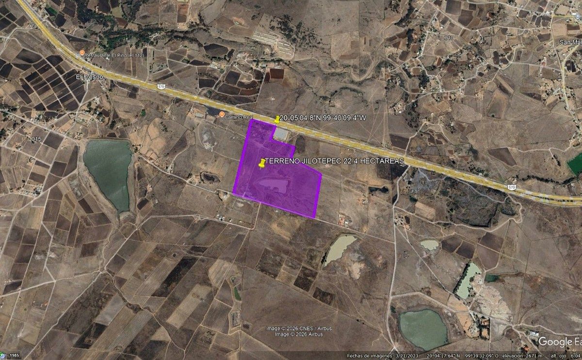 TERRENO EN VENTA — SOBRE AUTOPISTA MÉXICO–QUERÉTARO (57) KM 111 — JILOTEPEC, ED - foto 1