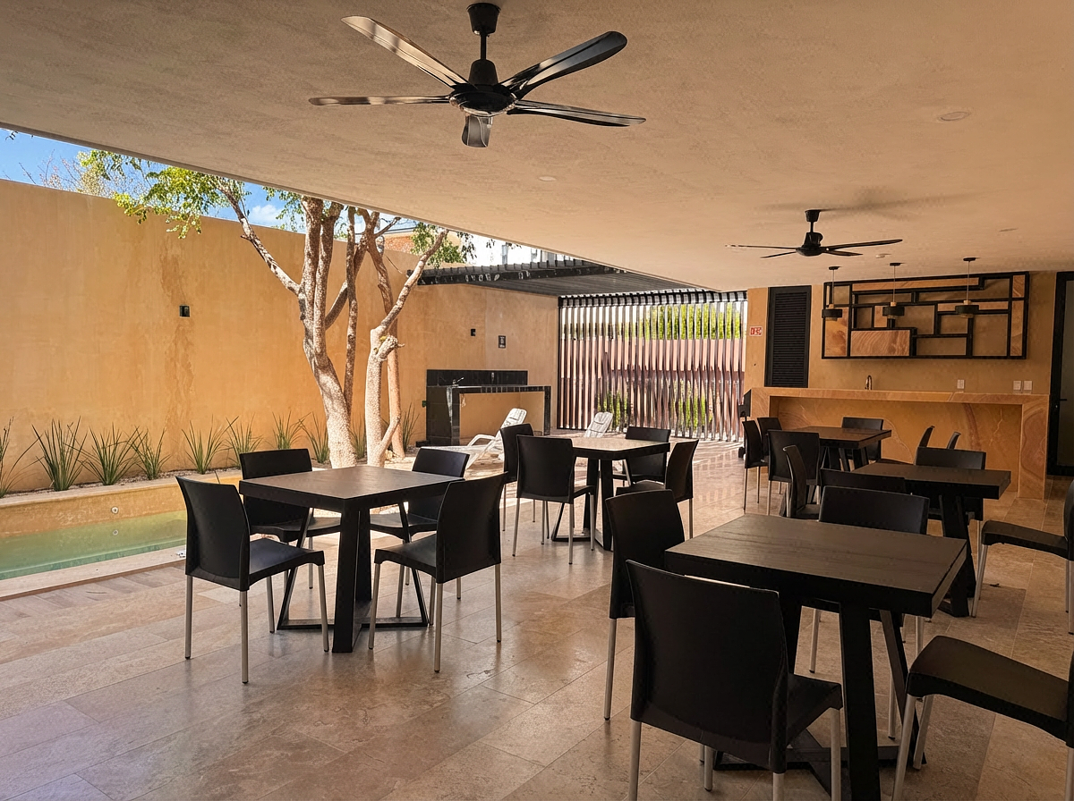Departamento en Venta en Terana, Entrega Inmediata en Temozón Norte, Mérida
