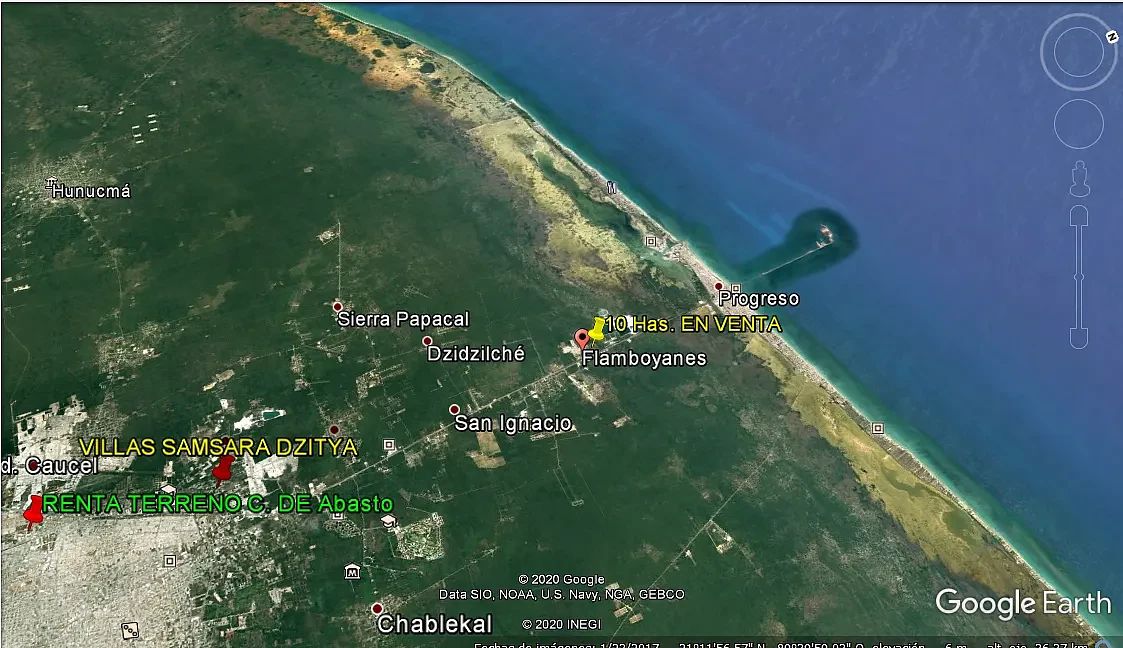 Lote em Campestre Flamboyanes, Progreso, foto 2 de 10