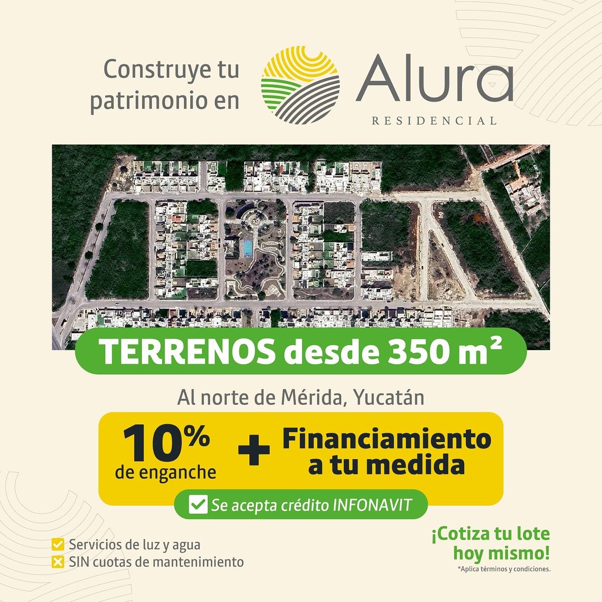 Lote em Cholul, Mérida, foto 8 de 10