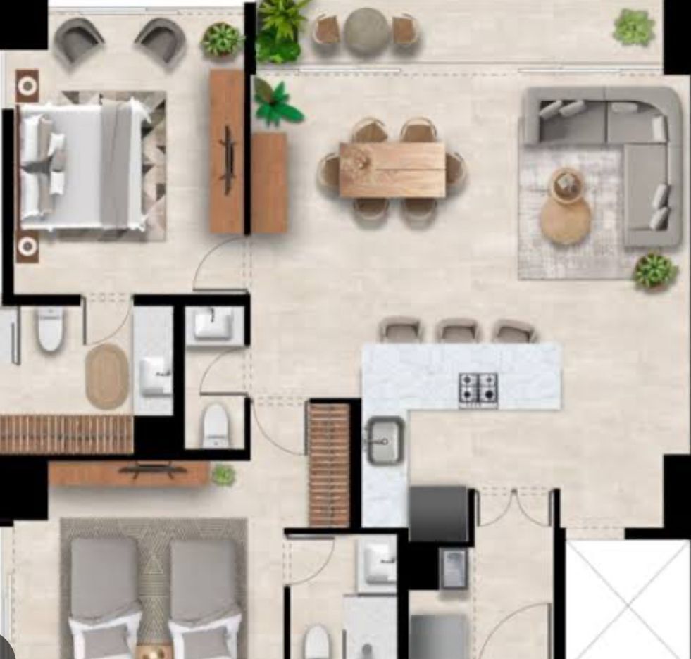 Apartamento em Puerta las Lomas, Zapopan, foto 5 de 7