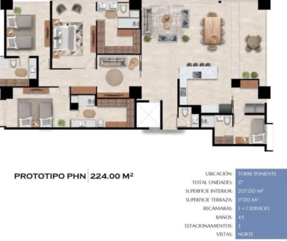 Apartamento em Puerta las Lomas, Zapopan, foto 7 de 7