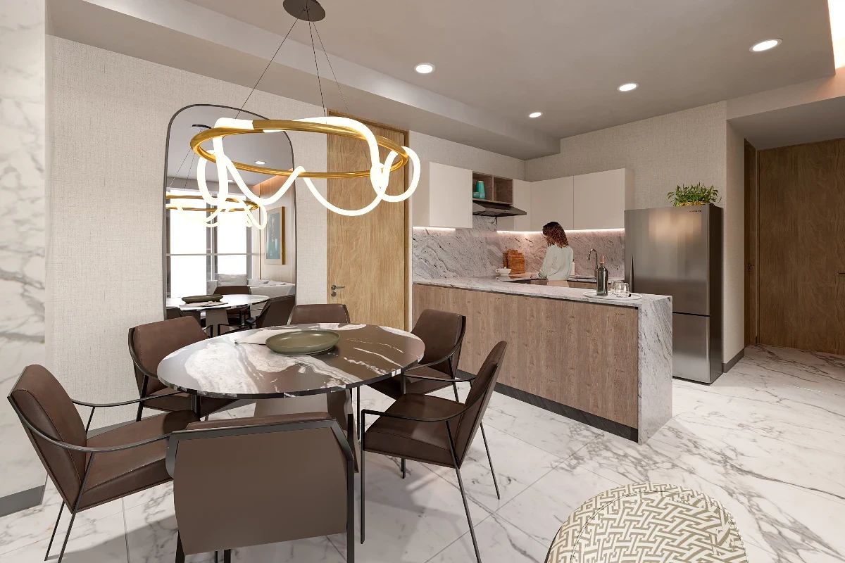 APARTMENTS FOR SALE DEVELOPMENT BLUM SANTA FE, photo 1 of 5